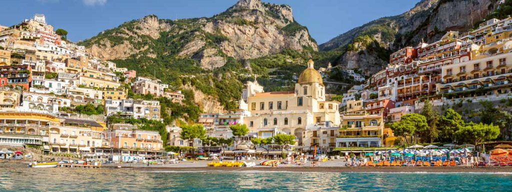 Amalfi Coast Positano Panoramic view