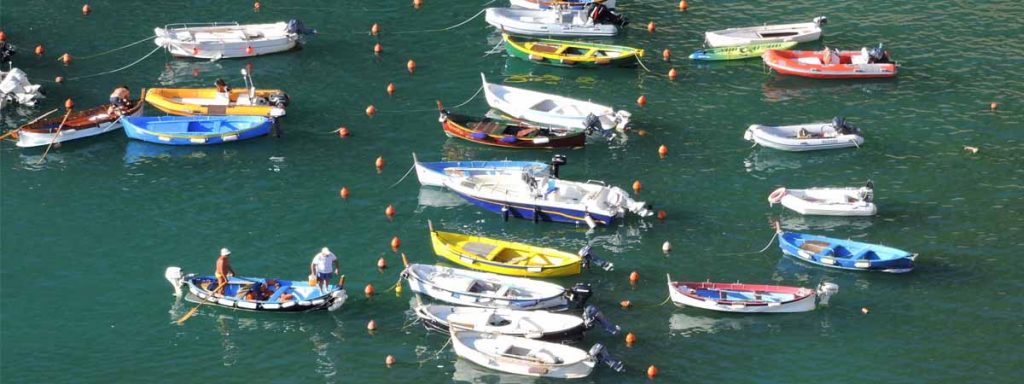 Liguria Cinque Terre Vernazza Dock View