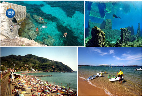 Swimming, Diving & Snorkel in Italy
