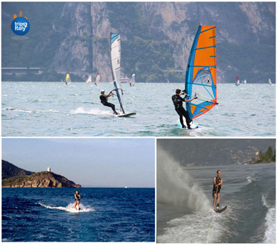 Wind Surfing & Water Skiing In Italy