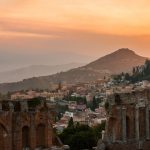 Sicily_Taormina_Greek_Theather_SunSet_view