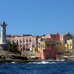 _Lazio_Pontine_Island_Ventotene_town_view_from_sea_GL Lazio_Pontine_Island_Ventotene_town_view_from_sea