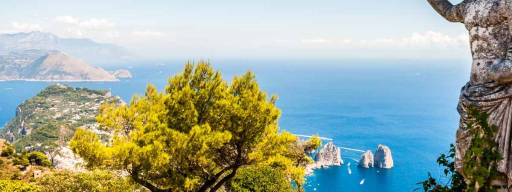 Capri Faraglioni Panorama View