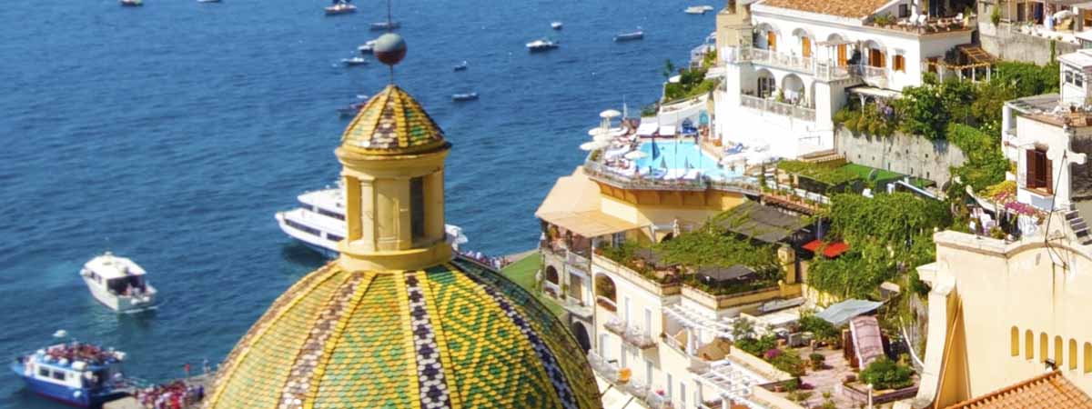 Positano Amalfi Coast Panoramic View