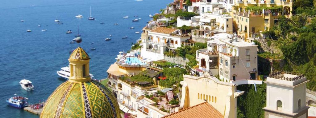 Positano and Amalfi Coast Panoramic View