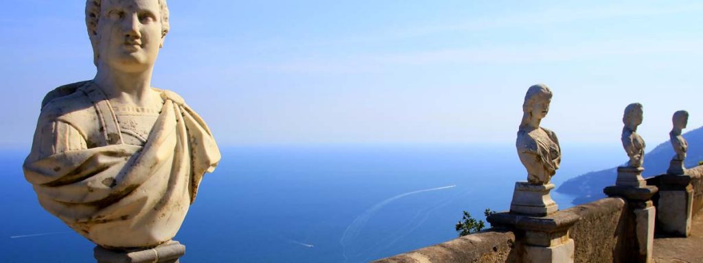 Ravello Amalfi Coast Villa Ruffolo Balcony Panorama View