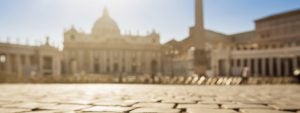 Vatican Saint Peter Square View Rome