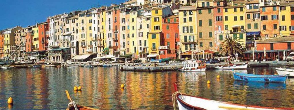 Portovenere Italian Riviera Dock Colors