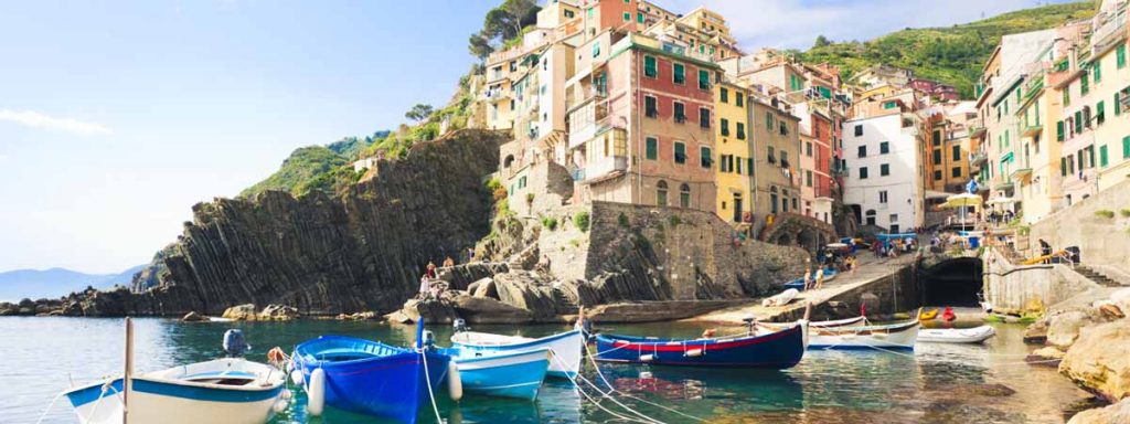 Cinque Terre Liguria Riomaggiore Sea Dock