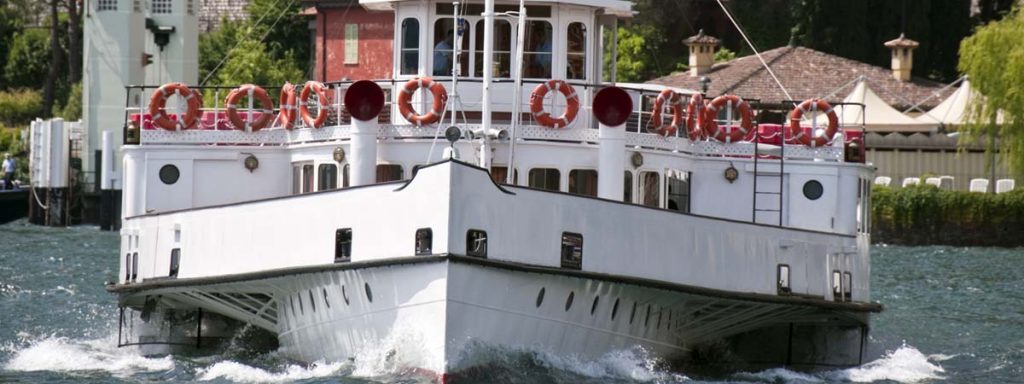 Lake Como Patria Steamer Navigation