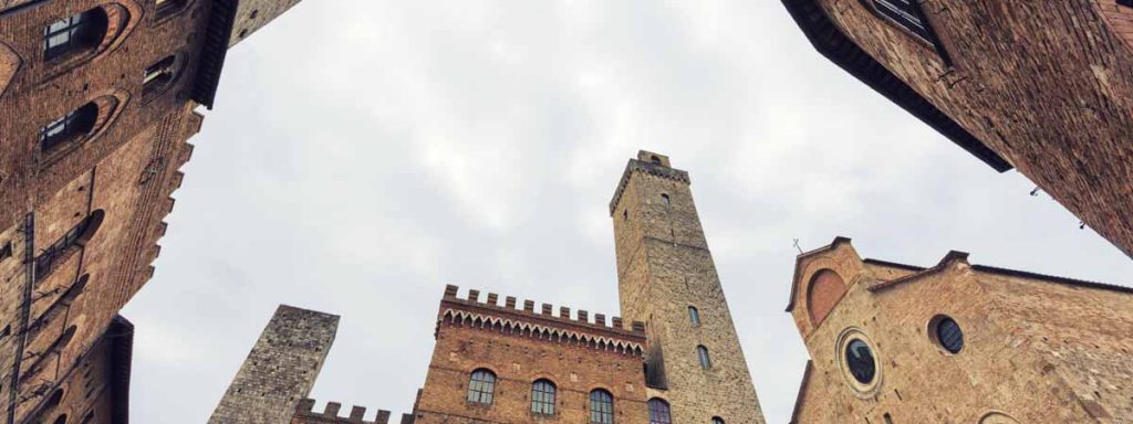 San Gimignano Tuscany Towers Lookup