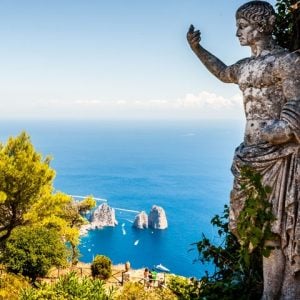 Capri Panoramic View Faraglioni