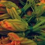 Rome Food Squash Flowers Dish Typical