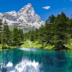 Aosta_Valley_Mount_Cervino_Matterhon_Blue_lake_Alps_Nature