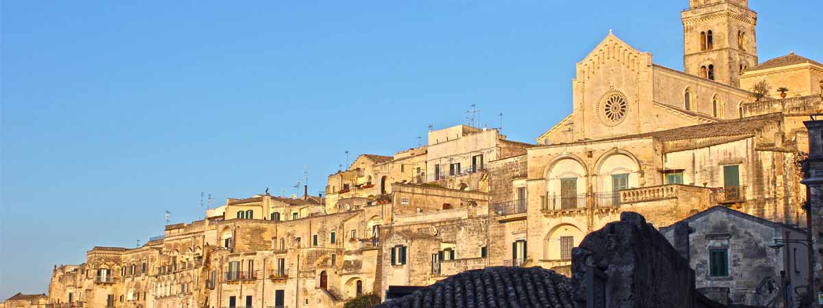 Basilicata Matera Sassi Town Vew