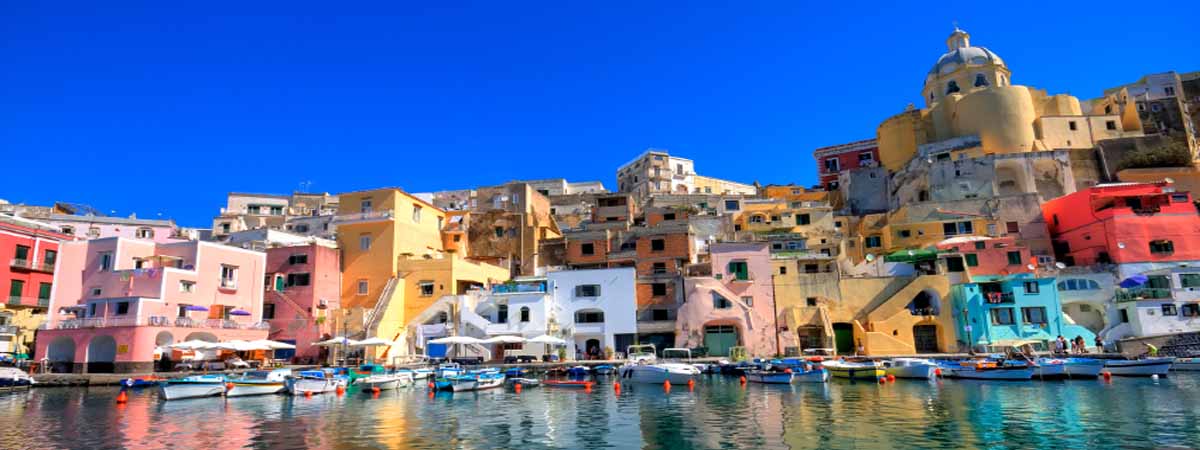 Procida Campania Dock Amalfi Coast