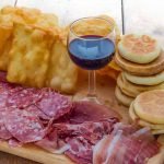 Tigelle and Cresentine Emilia Romagna Typical Dish Food
