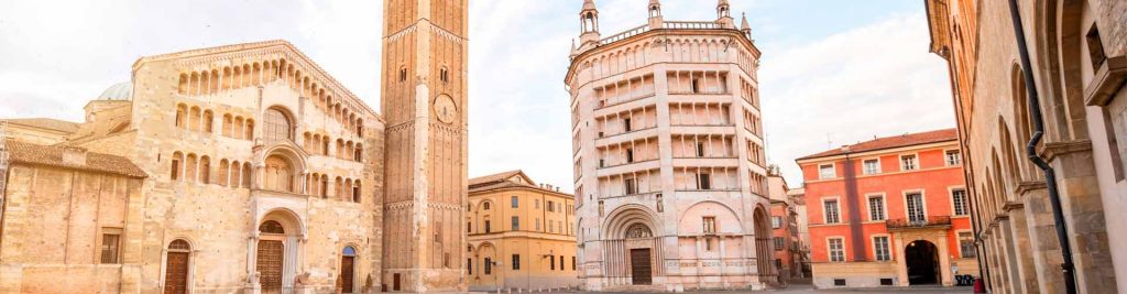 Parma Batptistery Cathedral Square