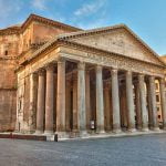 Rome Pantheon Frontal View