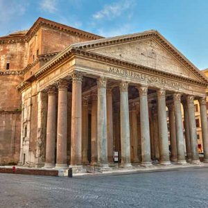 Rome Pantheon Frontal View