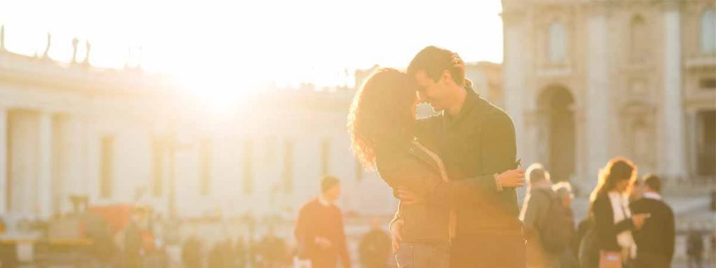 Rome Vatican City Couple Romantic