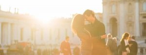 Rome Vatican City Couple Romantic