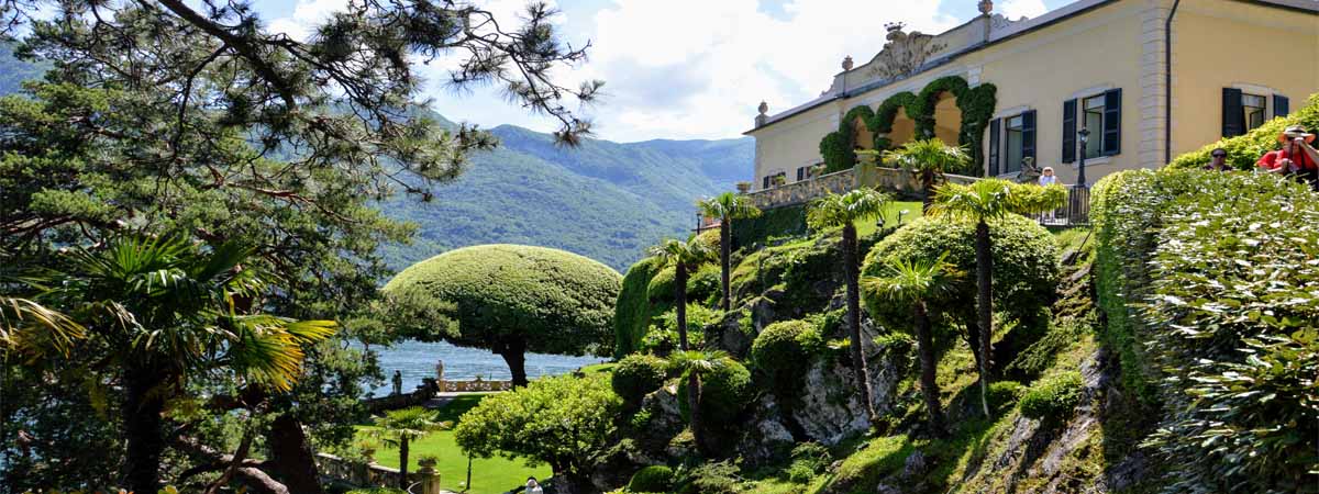 Lake Como Balbianello Villa Gardens
