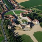 Turin Stupinigi Palace Areal View