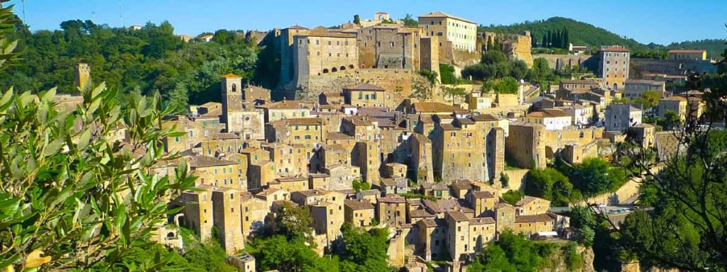 Tuscany Maremma Sorano Medieval Town