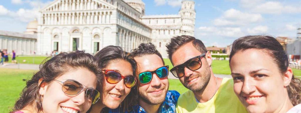 Tuscany Pisa Tower Family and Friends