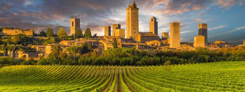 San Gimignano Tuscany Medieval City View
