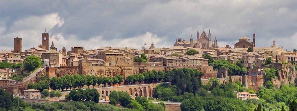 Umbria Orvieto Panoramic Medieval City View