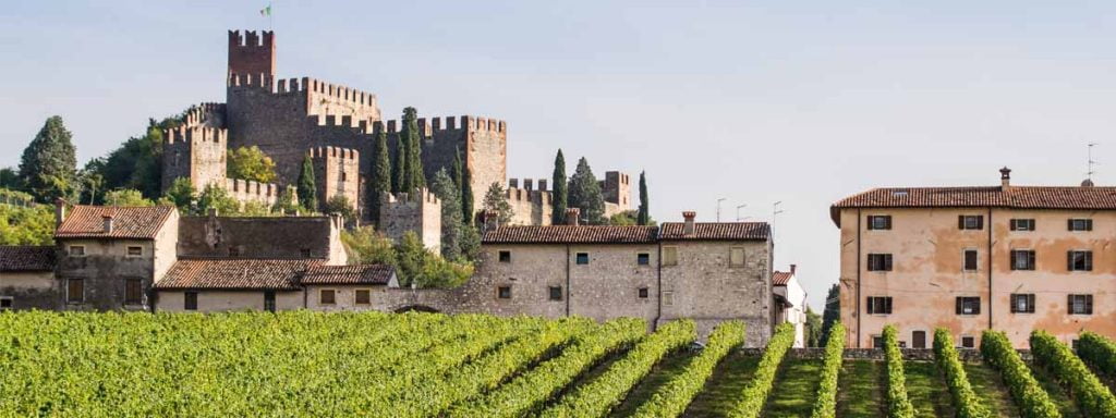 Veneto Soave Castle Town View