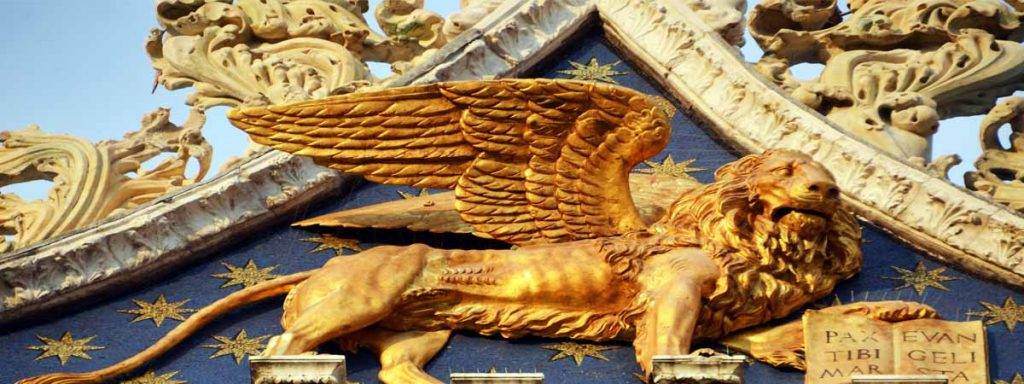 Venice Winged Lion Symbols