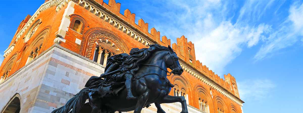 Piacenza Central Square View