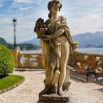 Lake Como Tremezzina Villa Balbianello Statue