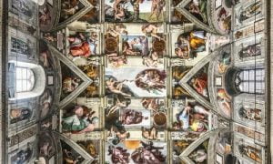 Michelangelo's Creation of Adam is a must see when on vacation in Italy