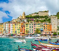 Fisherman town of Portovenere, Liguria, Italy