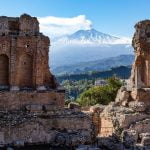 Taormina Ancient Amphitheater Archeological Site