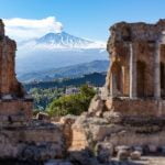 Taormina Amphitheater Archeological Site History