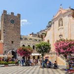 Taormina Piazza Grande View