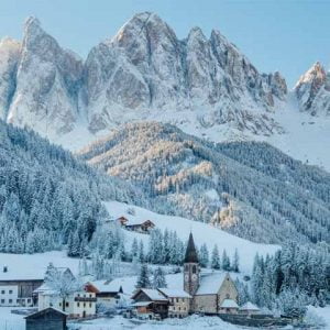 Trentino_ValdiFunes_Dolomites_S_Maddalena_Church