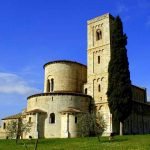 Tuscany_Montalcino_Saint_Antimo_Church_History