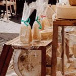 Pecorino Romano in Rome Open Market