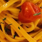 Rome Tagliatelle Pomodoro Pasta Dish