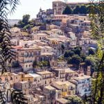 Sicily_Ragusa_Town_Roofs_View_Panoramic