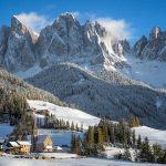 Italian Alps Dolomites Winter Wonders