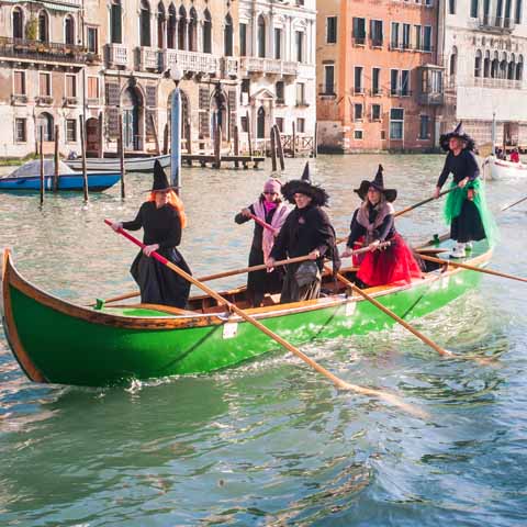 Befana festival in Urbania - Epiphany in Italy 