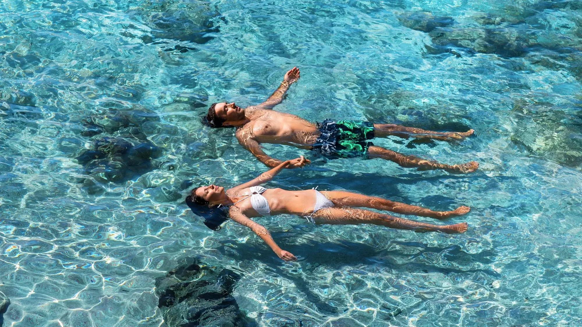 Couple on a romantic getaway in Italy