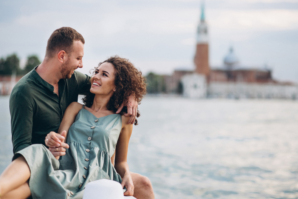 Couple Italy Honeymoon